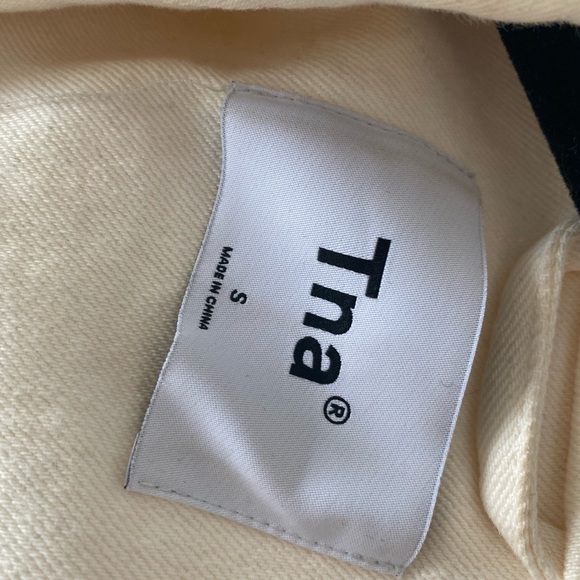 COPY - TNA CREAM CARGO JACKET - Picture 3 of 4